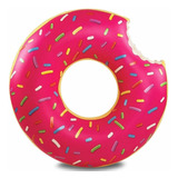Boia Inflavel Donut Gigante 120 Cm Rosquinha Imperdível Top 