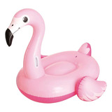 Boia Inflável Flamingo Rosa Grande Piscina