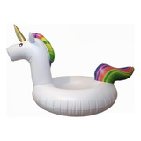 Boia Inflável Unicórnio Piscina Adulto Infantil 90 Cm Bote