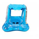 Boia Para Piscina Boia Boia Bote Com Cobertura - Azul