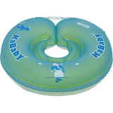 Boia Piscina Criança Formato Donut Pesçoco G Azul E Verde