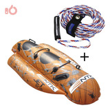 Boia Rebocável Jet Ski Boat 2 Lugares 140kg C/ Cabo Reboque