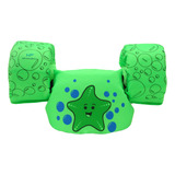 Boia Salva Vidas Infantil N Fura 20kg Pp Verde Estrela