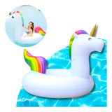 Boia Unicornio Gigante Piscina Inflável 120cm Adulto 