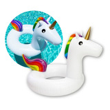 Boia Unicornio Gigante Piscina Inflável Verão 120cm Adulto