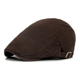 Boina Gorro Boné Chapeu Viseira Moda Italiana 100% Algodão