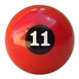 Bola Avulsa Numero 11 Numerada Bilhar Sinuca Snooker 54 Mm