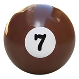 Bola Avulsa Numero 7 Numerada Bilhar Sinuca Snooker 54 Mm