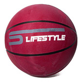 Bola De Basquete Borracha Vinho Medida 33cm - Lifestyle