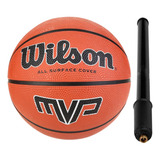 Bola De Basquete Wilson Mvp Oficial Nº 7 Original Com Bomba