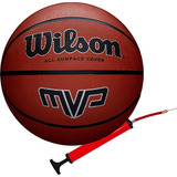 Bola De Basquete Wilson Mvp Original - Oficial Nº 7 + Bomba