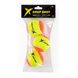 Bola De Beach Tennis Drop Shot - Saco C/3 Unidades 