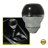 Bola De Cambio Manopla Tuning Cromada Preta Gol Corsa Fusca