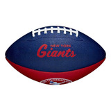 Bola De Futebol Americano Nfl Mini Team Retrô Wilson Cor New Yoirk Giants