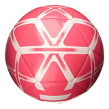 Bola De Futebol Campo Starlancer Club Ht2453 Rosa E Branco adidas