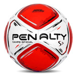 Bola De Futebol De Campo Penalty S11 R1 Branco/vermelho