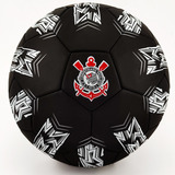 Bola De Futebol Oficial Corinthians Preto Tamanho 5
