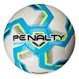 Bola De Futebol Society Storm Xxiii Cor Branco /azul/ Amarelo Penalty