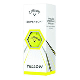 Bola De Golfe Callaway Supersoft - Cx C/ 3 Bolas