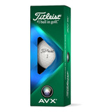 Bola De Golfe Titleist Avx (pacote Com 3 Bolas)