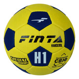 Bola De Handebol Infantil H1l Pvc Costurada Finta Cor Amarelo