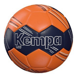 Bola De Handebol Kempa Leo - Pu - H2 - Feminino Cor Preto/laranja Tamanho Da Bola 2