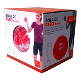 Bola De Peso Tonning Ball Heavy Soft 0,5 Kg Live Up Pilates`