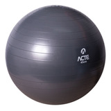 Bola De Pilates 45cm Bomba De Ar T9-45 Acte Sports Cor Cinza