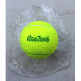 Bola De Tênis #2 Usada Nas Olimpíadas Rio 2016 ( Del Potro )