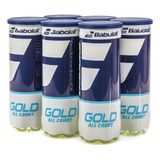 Bola De Tênis Babolat Gold All Court Pack C/ 6 Tubos + Nota