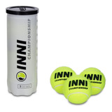 Bola De Tênis Inni Master - 1 Tubo Com 3 Bolas