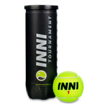 Bola De Tênis Inni Tournament - Tubo Com 3 Bolas