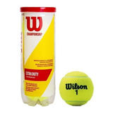 Bola De Tênis Wilson Championship Extra Duty Tubo 3 Bolas 