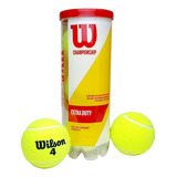Bola De Tênis Wilson Championship Extra Duty Tubo C/ 3 Bolas