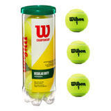 Bola De Tênis Wilson Championship Tubo Com 3 Bolinhas Itf