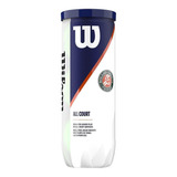Bola De Tênis Wilson Roland Garros - Tubo Com 03 Bolas