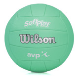 Bola De Vôlei Avp Soft Play Verde Wv4005902xbo - Wilson