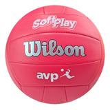 Bola De Vôlei De Praia / Quadra Wilson Avp Soft Play