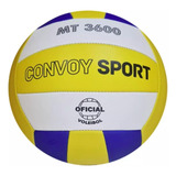 Bola De Vôlei Oficial Costurada Para Quadra Ou Praia Convoy