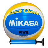 Bola De Vôlei Original Mikasa Praia Profissional Macia Fivb