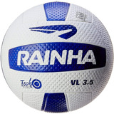 Bola De Vôlei Rainha Vl 3.5 - Branca E Azul