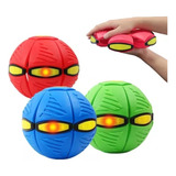 Bola Disco Voador Mágica Maluca Led Brinquedo Ao Ar Livre