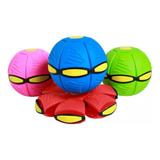 Bola Disco Voador Maluca Mágica Led Brinquedo Ao Ar Livre
