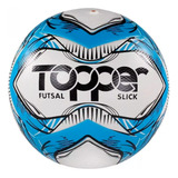 Bola Futebol Oficial Topper Slick Campo Society Futsal Azul