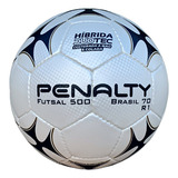 Bola Futsal Penalty Brasil 70 R1 Xxi Costurada À Mão + Nf