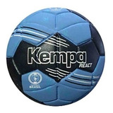 Bola Handebol Kempa React H1 Cor Azul/preto Tamanho Da Bola 