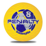 Bola Iniciação De Borracha T08 Penalty Crianças Cor Amarelo