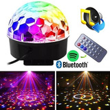 Bola Maluca Bluetooth Rgb Pen Drive Controle Remoto Usb Mp3