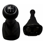 Bola Manopla Cambio Aro Cromado+ Coifa Preta Gol G4 2007/...