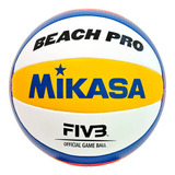 Bola Oficial De Vôlei De Praia Mikasa Bv550 - Fivb- Original